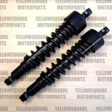 Black Rear Shock Absorbers Yamaha FZX750 FZX 750 (1986-1989)