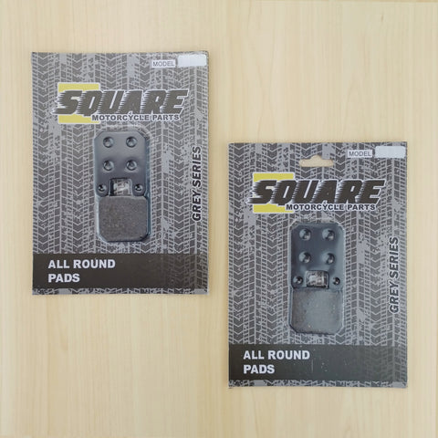 Bremsbelagsatz vorne und hinten: Yamaha TY250 TY 250 (1993-1996)