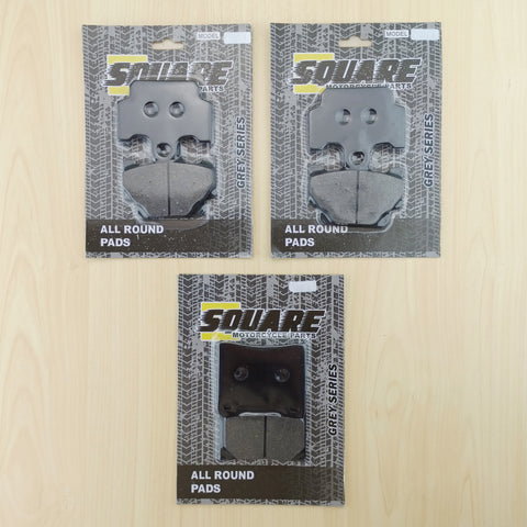 Bremsbelagsatz vorne und hinten: Yamaha RZ250 RZ 250 (1983)