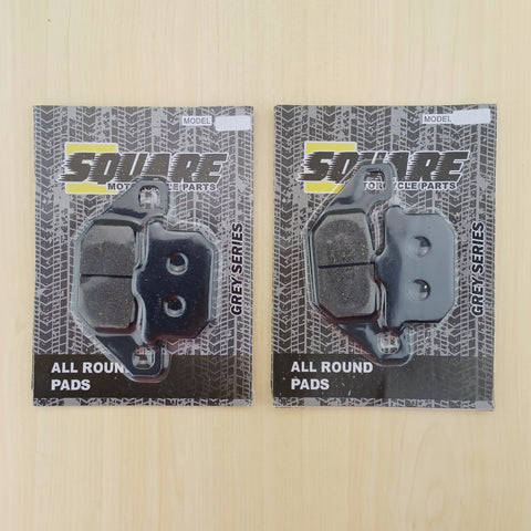 Bremsbelagsatz vorne und hinten: Kawasaki VN1500 VN 1500 (1988-1995)