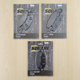 Bremsbelagsatz vorne und hinten: Kawasaki ZR550 ZR 550 (1991-1992)