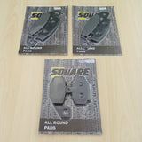 Bremsbelagsatz vorne und hinten: Kawasaki ZR550 ZR 550 (1993-1998)