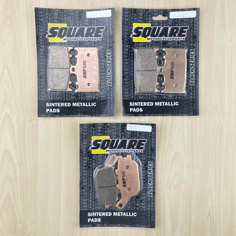 Satz Bremsbeläge vorn und hinten aus gesintertem Metall: Suzuki GSX1250 GSX 1250 (2010-2016)