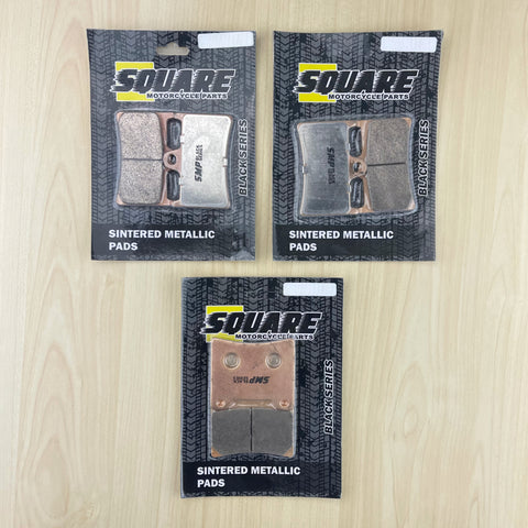 Satz Bremsbeläge vorn und hinten aus gesintertem Metall: Yamaha XJR1300 XJR 1300 (1999-2004)