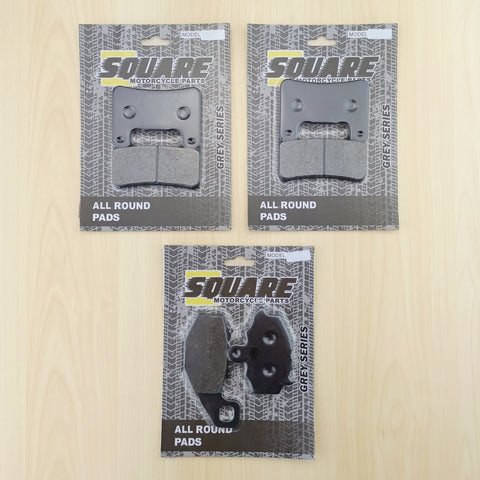 Bremsbelagsatz vorne und hinten: Kawasaki ZX-10R ZX 10R (2008-2013)