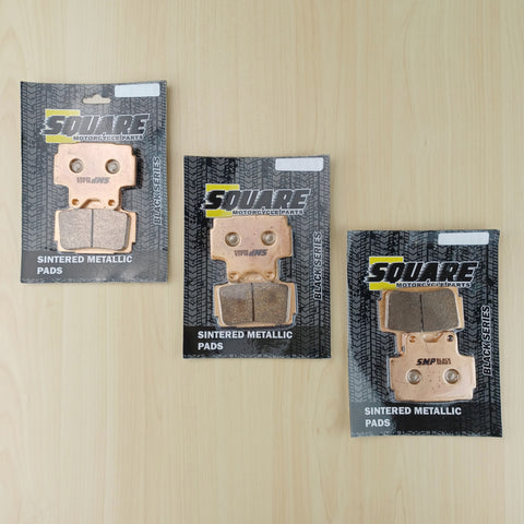 Satz gesinterter metallischer Bremsbeläge vorn und hinten: Yamaha RZ250 RZ 250 (1984-1988)