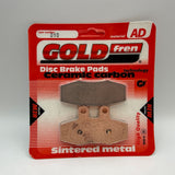 Goldfren AD Bremsbeläge: AD010 ≈ FA113 / FA256 / VD152 / FDB438 / SBS108