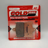 Goldfren AD Bremsbeläge: AD017 ≈ FA145 / VD343 / FDB557 / SBS624