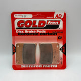 Goldfren AD Bremsbeläge: AD027 ≈ FA146 / VD345 / FDB569 / SBS620