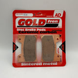 Goldfren AD Bremsbeläge: AD028 ≈ FA160 / VD251 / FDB666 / SBS645