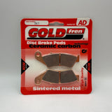 Goldfren AD Bremsbeläge: AD041 ≈ FA185 / FA389 / VD161 / FDB892 / SBS694