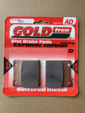 Goldfren AD Bremsbeläge: AD053 ≈ FA161 / FA058 / VD327/2 / VD416 / SBS556