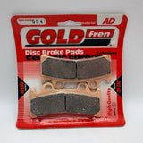Goldfren AD Bremsbeläge: AD054 ≈ FA190 / VD258 / FDB864 / SBS683