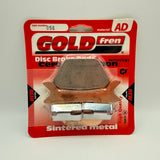 Goldfren AD Bremsbeläge: AD056 ≈ FA139 / VD957 / FDB521 / SBS669