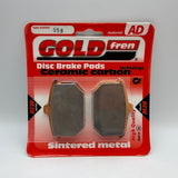 Goldfren AD Bremsbeläge: AD058 ≈ FA078 / VD918 / FDB335/R / SBS549