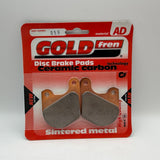 Goldfren AD Bremsbeläge: AD059 ≈ FA071 / VD908 / FDB333 / SBS537