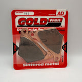 Goldfren AD Bremsbeläge: AD060 ≈ FA024/2 / VD902 / VD915 / FDB185 / SBS513