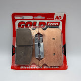 Goldfren AD Bremsbeläge: AD063 ≈ FA138 / FA201 / VD922 / FDB485 / SBS668