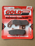 Goldfren AD-Bremsbeläge hinten: Suzuki RG125 RG 125 (1992-1994)