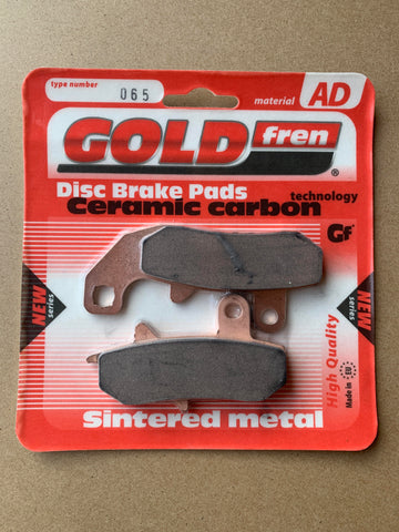 Goldfren AD-Bremsbeläge hinten: Suzuki RG125 RG 125 (1992-1994)