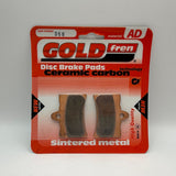 Goldfren AD Bremsbeläge: AD066 ≈ FA156 / VD943 / FDB886 / SBS672