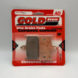 Goldfren AD Bremsbeläge: AD069 ≈ FA187 / FA144 / VD154 / FDB858