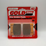 Goldfren AD Bremsbeläge: AD072 ≈ FA171 / VD933 / FDB736 / SBS640
