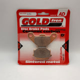 Goldfren AD Bremsbeläge: AD084 ≈ FA067/3 / VD425 / FDB314 / SBS586