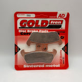 Goldfren AD Bremsbeläge: AD089 ≈ FA163 / VD927 / FDB529 / SBS641