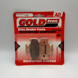 Goldfren AD Bremsbeläge: AD100 ≈ FA152/2 / VD432/2 / SBS648