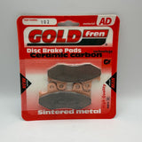 Goldfren AD Bremsbeläge: AD102 ≈ FA092/3 / VD134 / VD136 / FDB382