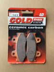 Goldfren AD Bremsbeläge hinten: Suzuki AN400 AN 400 (1999-2000)