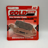 Goldfren AD Bremsbeläge: AD104 ≈ FA229 / FA237 / VD352 / FDB2048 / SBS705