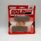 Goldfren AD Bremsbeläge: AD105 ≈ FA177 / VD982 / FDB782 / SBS681