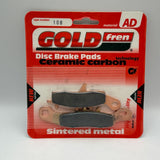 Goldfren AD Bremsbeläge: AD108 ≈ FA258 / FA349 / VD438 / FDB2080 / SBS726