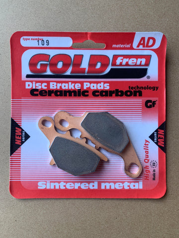 Goldfren AD Bremsbeläge vorn: Suzuki RM80 RM 80 (1996-2004)