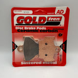 Goldfren AD Bremsbeläge: AD113 ≈ FA081 / VD235 / FDB331 / SBS550