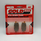 Goldfren AD Bremsbeläge: AD114 ≈ FA169 / VD247 / SBS619