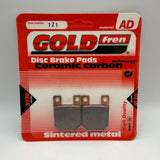 Goldfren AD Bremsbeläge: AD121 ≈ FA115 / VD946 / SBS559