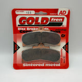 Goldfren AD Bremsbeläge: AD123 ≈ FA183 / / SBS677