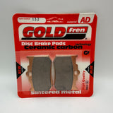 Goldfren AD Bremsbeläge: AD132 ≈ FA216 / FA216/3 / FDB2040 / SBS678 / SBS662
