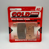 Goldfren AD Bremsbeläge: AD134 ≈ FA265 / FA296 / VD166 / FDB2079 / SBS734