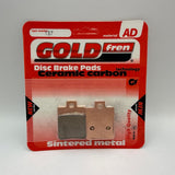Goldfren AD Bremsbeläge: AD137 ≈ FA260 / FDB2057 / SBS724
