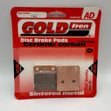 Goldfren AD Bremsbeläge: AD144 ≈ FA054 / VD120 / FDB250 / SBS536