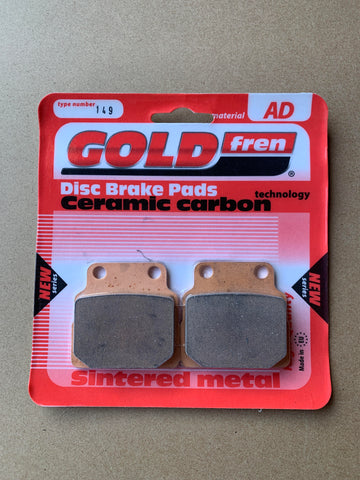 Goldfren AD-Bremsbeläge hinten: Honda CB450 CB 450 (1989-1992)