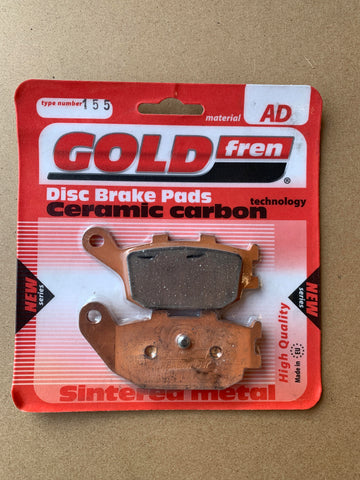 Goldfren AD-Bremsbeläge hinten: Honda NSS250 NSS 250 (2001-2004)
