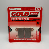 Goldfren AD Bremsbeläge: AD168 ≈ FA303 / VD9001 / FDB2109 / SBS802