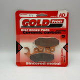 Goldfren AD Bremsbeläge: AD174 ≈ FA264 / VD9012 / FDB2190 / SBD140 / SBS708
