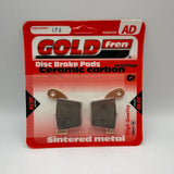 Goldfren AD Bremsbeläge: AD176 ≈ FA346 / VD168 / FDB2139 / SBS777