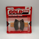 Goldfren AD Bremsbeläge: AD179 ≈ FA270 / VD963 / FDB2121 / SBS755